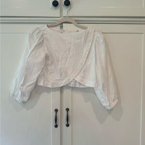 Zara Elegant White Blouse